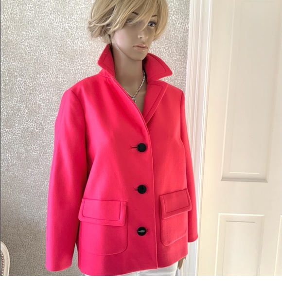 kate spade Jackets & Blazers - Kate Spade short pink button up jacket
